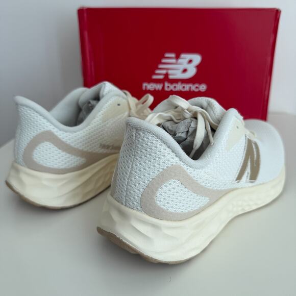 New Balance Fresh Foam Arishi v4 Shoes Womens 10 Beige Running Athletic Sneakers - Picture 8 of 11